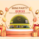 Mini party + check-in ngày 20/10 nhận ngay quà tặng trị giá 200k.
